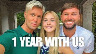 1 YEAR WITH 2 DADS & KENZIE!! New House, Changes, Disney Trips, Holidays, & More Memories Of 2024!