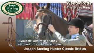 Wendy Potts on the Joseph Sterling Hunt Bridle from Schneiders