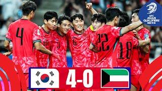 Korea Republic top group in style! | Korea Republic - Kuwait | Highlights #AsianQualifiers - RT 26