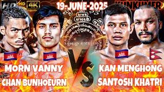 MORN VANNYVSKAN MENGHONG ,  CHAN BUNHOEURNVSSANTOSH KHATRI ….19-JUNE-2025 #australia #usa