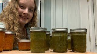 Canning TWO homemade hot sauces (Jalapeño & Cayenne)~owning up to mistakes~