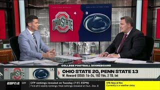 Kevin Connors reacts to Week 10: Ohio State fends off Penn State 20-13; Miami destroy Duke 53-31