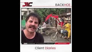 Backhoe In Operation | Fixit Karachi Operating Video | Client Diaries