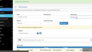 4  How to Add Purchases & Suppliers with Product Stock - SE SOFT Point of Sales