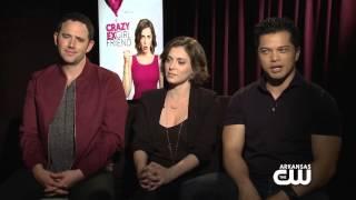 Interview with Rachel Bloom, Vincent Rodriguez III & Santino Fontana from Crazy Ex-Girlfriend