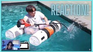 " OFFLINETV BOAT FLOAT CHALLENGE!" REACTION!