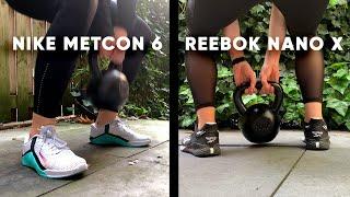 Nike Metcon 6 vs Reebok Nano X