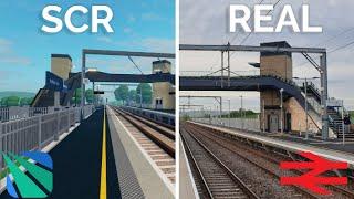 SCR Stations vs Real Life | Stepford County Railway