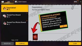 FREE FIRE REDEEM CODE TODAY November 1 | FF REWARDS REDEEM CODE | FF DRACO AK47 REDEEM CODE TODAY