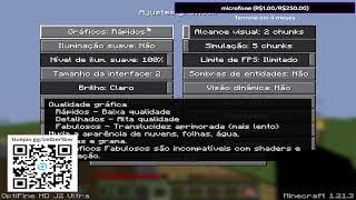 jogando minecraft aleatório