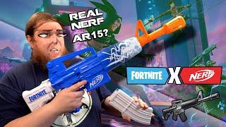 So, NERF made an AR15... wait, wut?