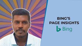 Bing’s Page Insights