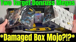 DAMAGED BOX MOJO?!?Opening Two Damaged 2024 Donruss Football Mega Boxes!! BIG PULL!