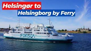  Helsingør to Helsingborg Ferry Ride | Scenic Journey Across Øresund 