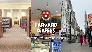 (kor/eng) harvard vlog .𖥔˖  law school, short trip to NYC! 하버드 브이로그