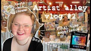Artist Alley Vlog #2 | ‍️Fantasy Fest! | Complete  financial transparency + bestsellers & setup