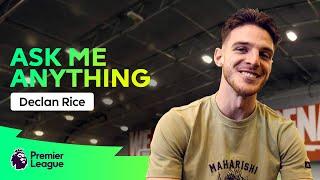 BIGGEST CHARACTER AT ARSENAL & FAVOURITE PRO WRESTLER?  | Declan Rice - Ask Me Anything