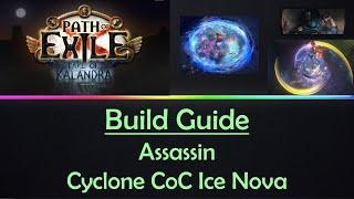 Cyclone CoC Ice nova build guide - Assassin - low to high budget