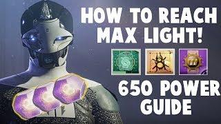 Destiny 2 Black Armory - 650 POWER GUIDE - RAID READY!