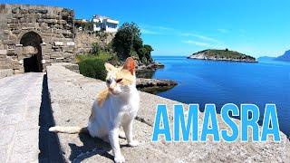 Walking Tour of Amasra in 4k! Northwestern Turkey