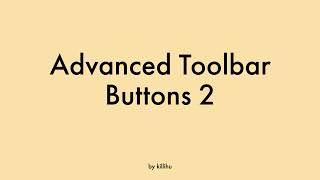 Advanced Toolbar Buttons 2 - MaxforLive Device for Ableton Live by Killihi