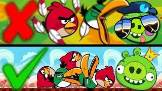 Can you beat Angry Birds WITHOUT Bird Powers?! | Part 3