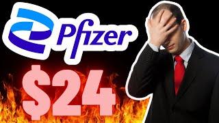 Pfizer Below $24 - MASSIVE Opportunity or Obvious Trap With Dividend Cut? | Buy This 7% Yield Stock?