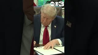 Trump signs executive order targeting universities "accepting large foreign gifts"