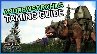  ARK: FJORDUR  Andrewsarchus Taming Guide | Best Way | Doctendo [4K-UHD]