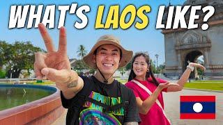 Our FIRST TIME In Vientiane, Laos  (Not What We Had In Mind)