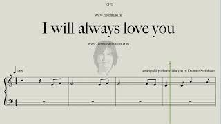 I will always love you  -  Love Theme from "Bodyguard"