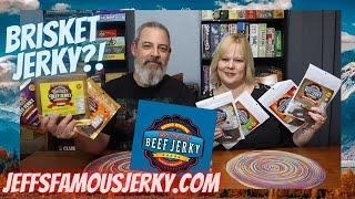 JEFFS FAMOUS JERKY REVIEW | WE ATE SO MUCH BEEF JERKY