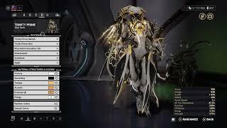 warframe 4 skins TRINITY PRIME fashion frame