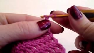 How to crochet an even edge.