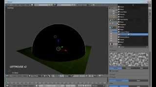 Blender - skydome