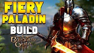 BEST FIERY AVENGER Paladin Build for Baldur's Gate 3