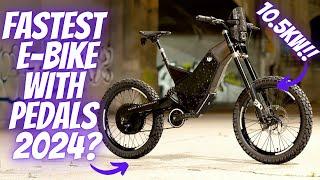 5 Fastest Electric Bikes With Pedals 2025!