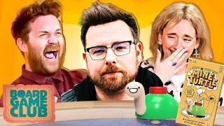 Let's Play DON'T PRESS THAT MINE TURTLE  (feat. TomSka) | Board Game Club #AD