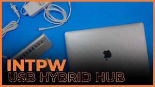 INTPW 9 Port USB-C Hub Review: Power & Connectivity Unleashed!