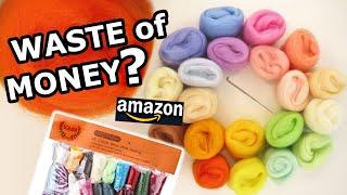 Is Needle Felting Merino Roving Wool from Amazon a WASTE of MONEY?