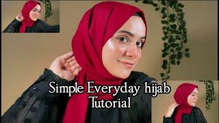 Simple everyday Hijab tutorial  / Turkish Hijab tutorial / Elegant hijab style |