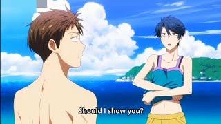 hori simply curious at kashima's bikini