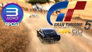 RPCS3 0.0.14 | Gran Turismo 5 4K 60FPS UHD | PS3 Emulator Gameplay