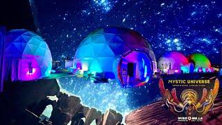 Wisdome.LA - Mystic Universe - Global Glamping - Geodome Digital Art Event Walk Through