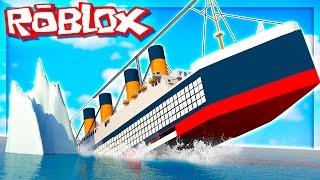 SURVIVING THE TITANIC IN ROBLOX!