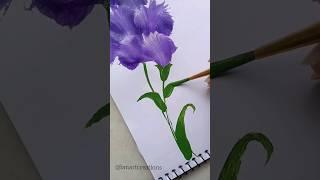Wow Art  One stroke painting  #bmartcreations #shorts #youtubeshorts #song #art #painting #diy