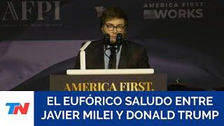 Desde Florida, Milei calificó el triunfo de Donald Trump como "el mayor regreso" de la historia