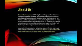 Transporters, Logistics services | Best Transport Service In Pune