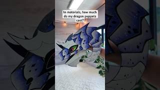 How Much Do my Dragon Puppets Cost? #dragonpuppets #paperdragon