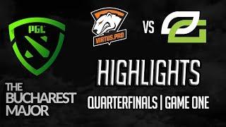 Dota 2 Bucharest Major QUARTERFINAL Highlights | Virtus.pro vs OpTic.Gaming | Game 1 | Mar 10/2018